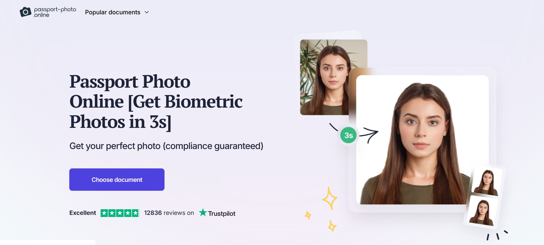 passport photo online homepage