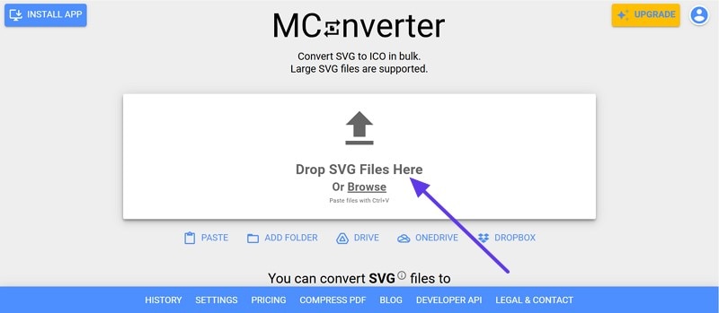 add svg files convert svg to ico