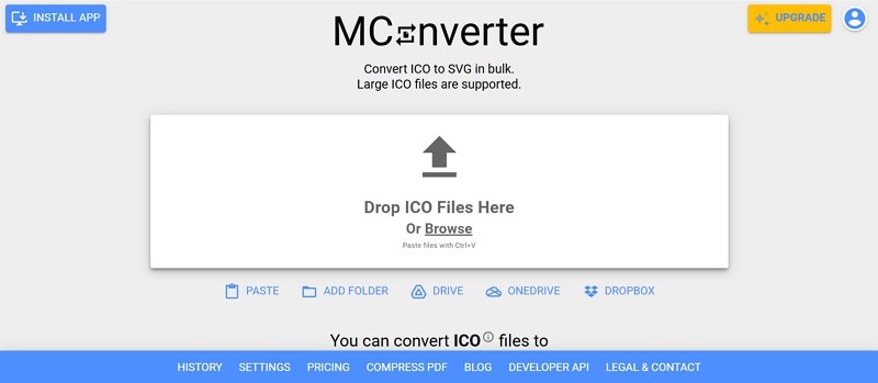 convert svg to ico files