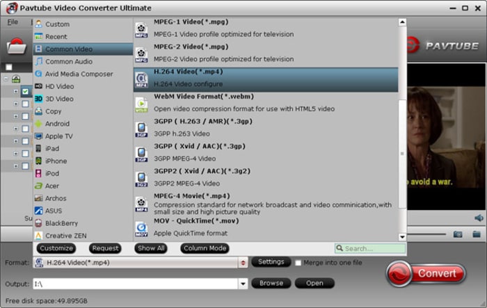 better than handbrake program - Pavtube Video Converter