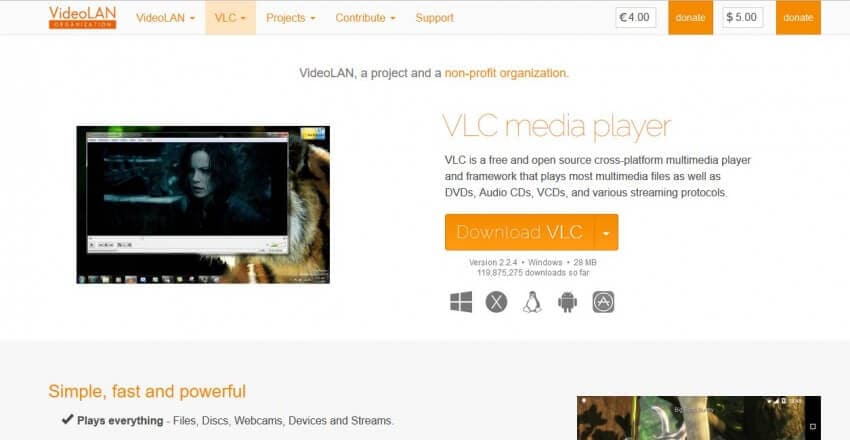 mp4 to vlc converter