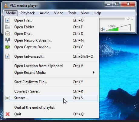 vlc real time streaming