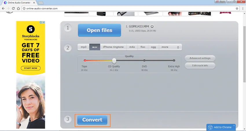 mp4 converter to wav