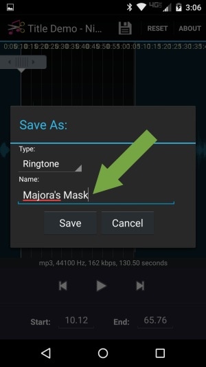 create ringtone for android device