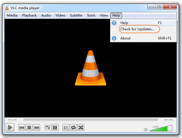 Reinstall VLC and upgrade to the latest version