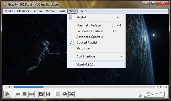 launch vlc player