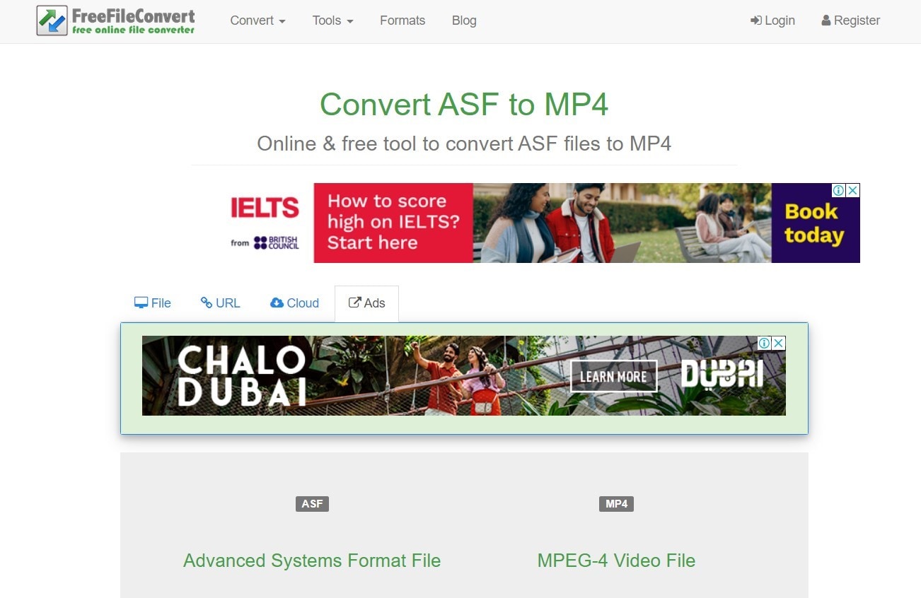 convert asf to mp4 