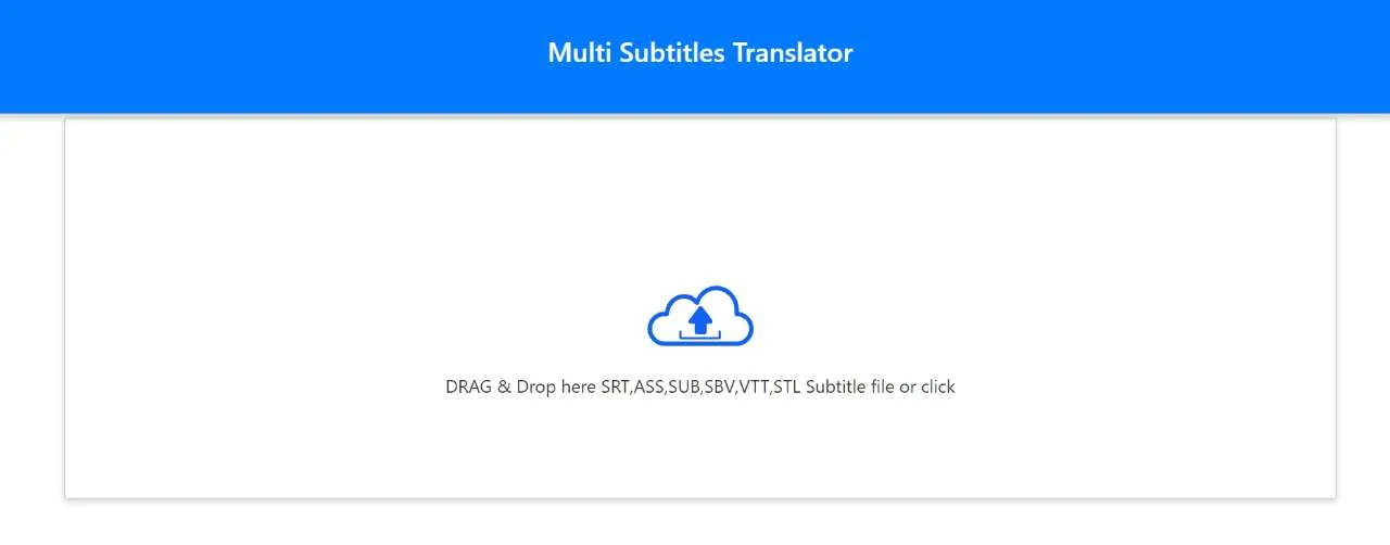 Translate Subtitles