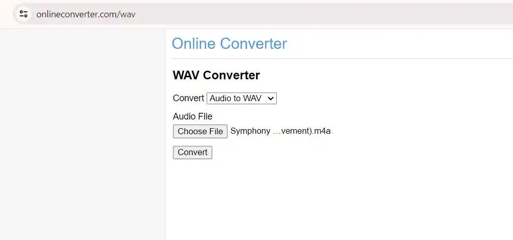 online converter step-by-step