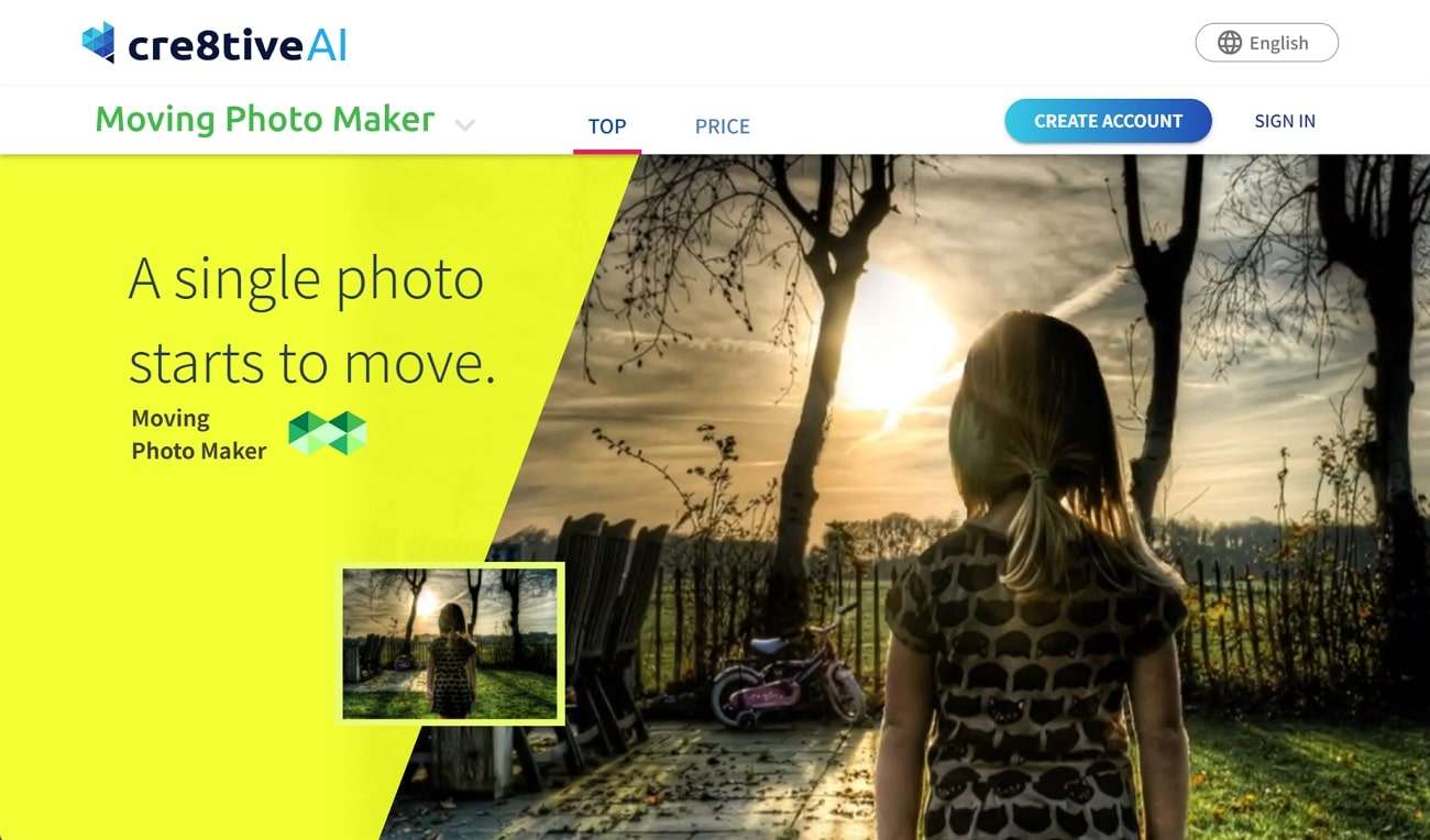 cre8tive ai image to video generator