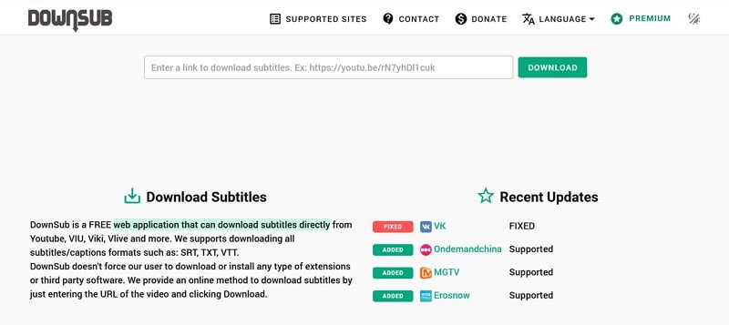 download subtitles with subscene replacement downsub
