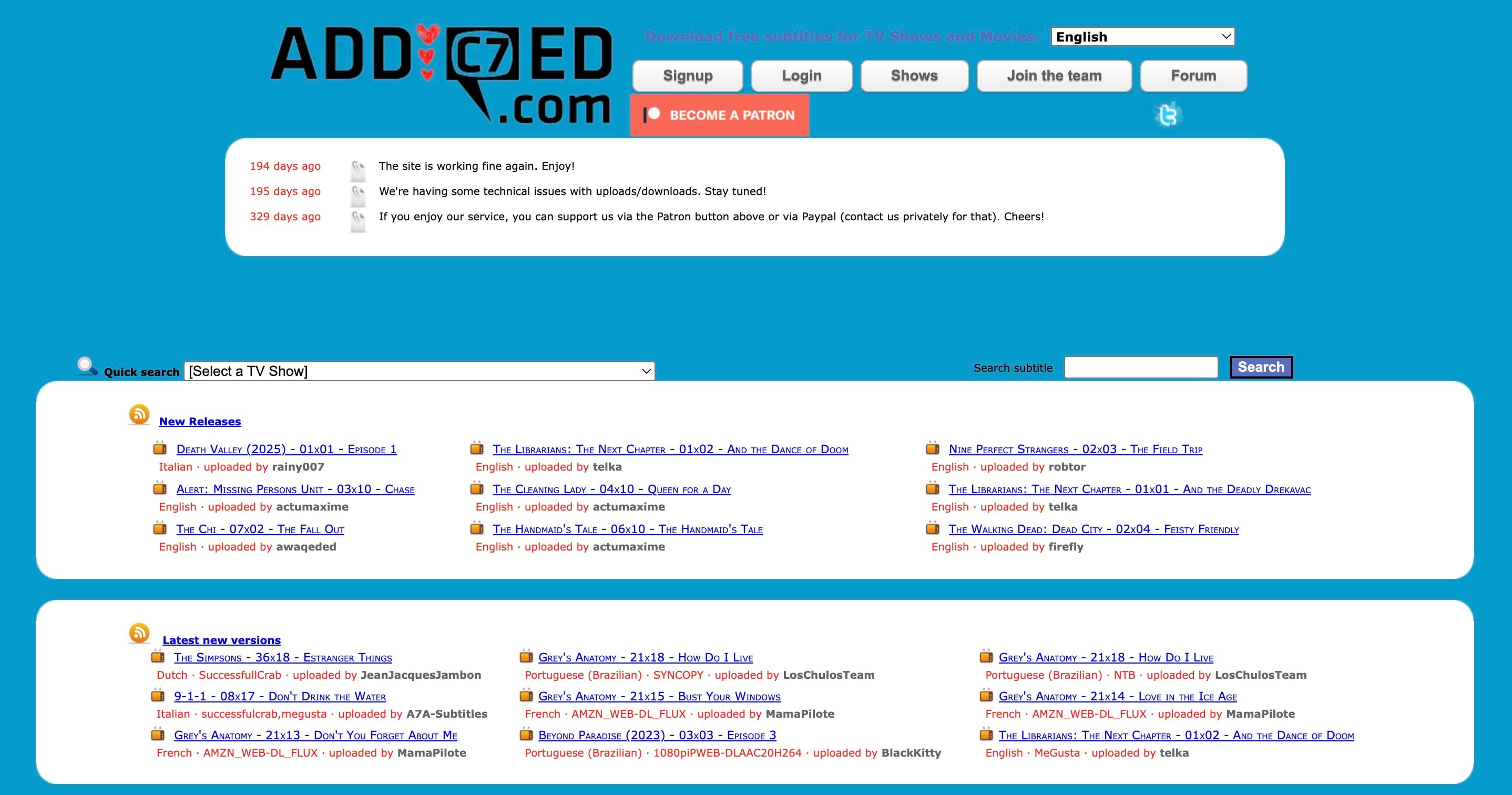 addic7ed subdl alternative