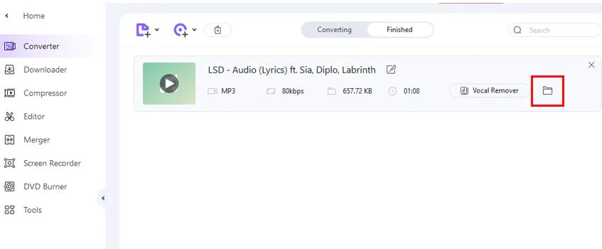 check saved youtube audio 