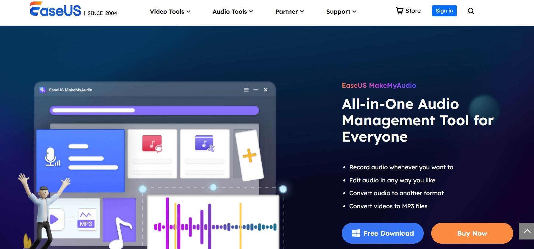 easeus cda to mp3 converter