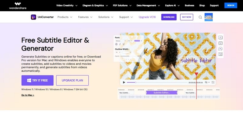 uniconverter generates subtitles for subscene com movies