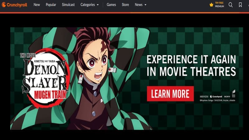 funimation for dubbed anime movies