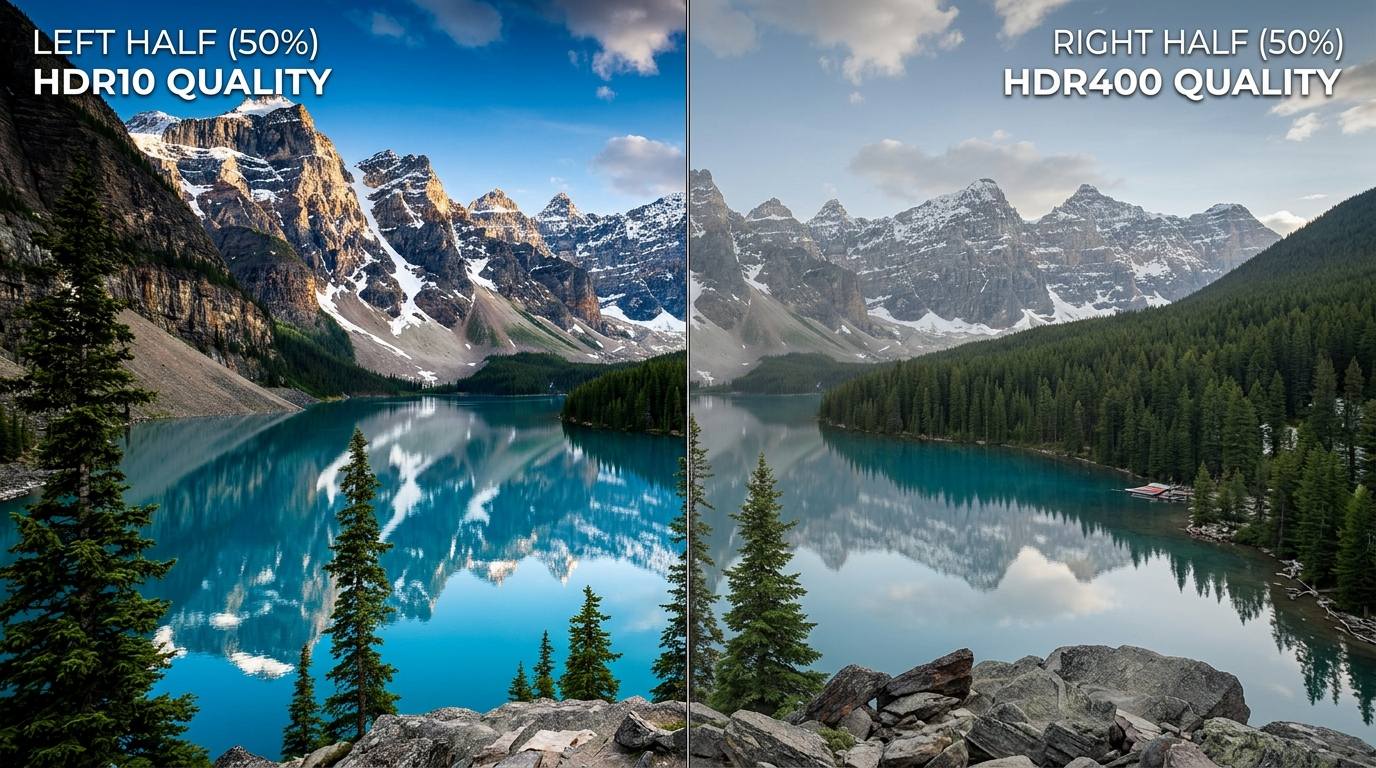 hdr10 vs hdr400