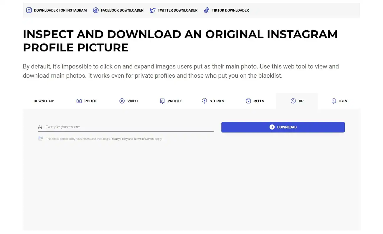 inflact insta pfp download