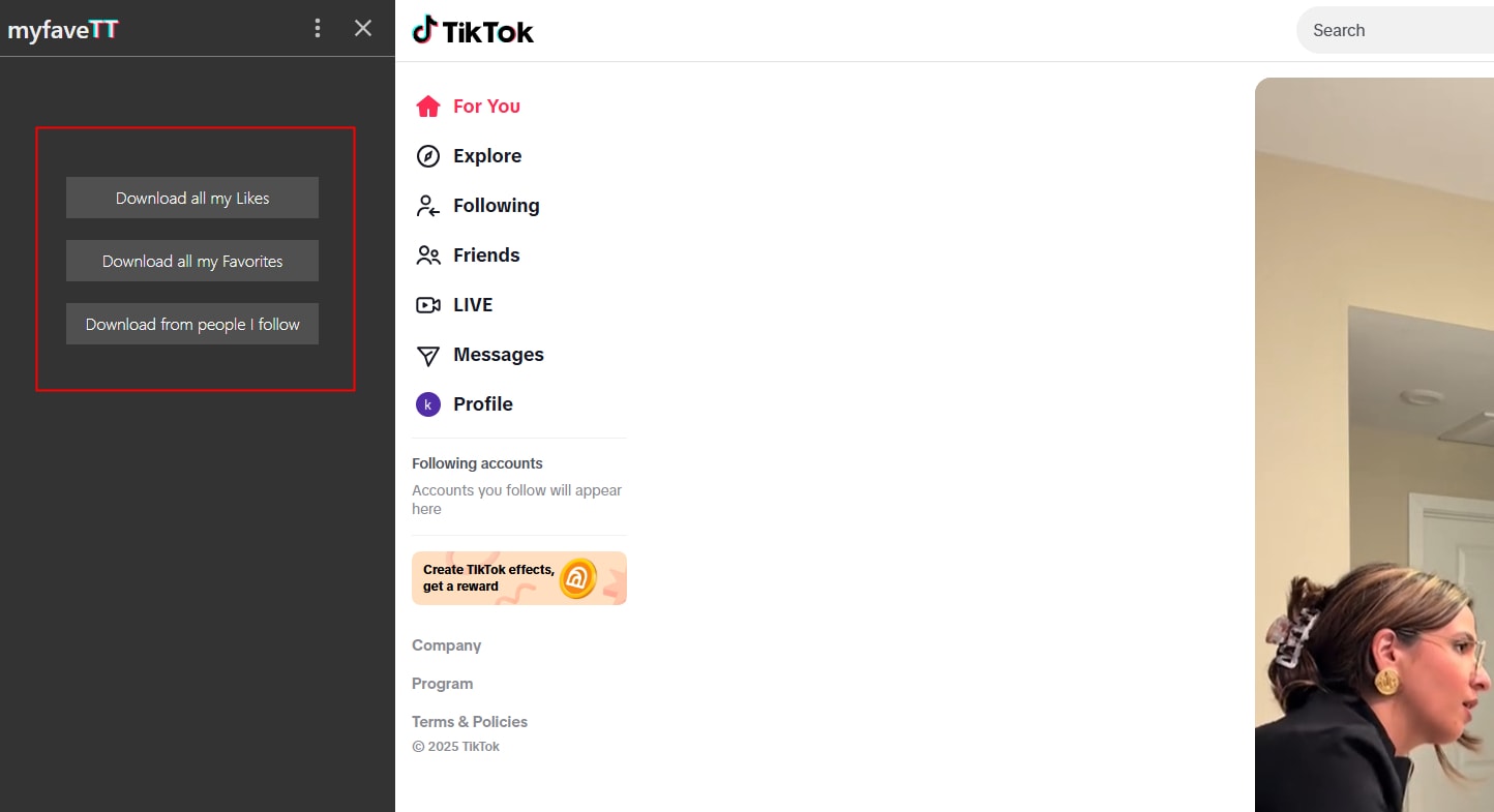 myfavett download your favorite or liked tiktok videos