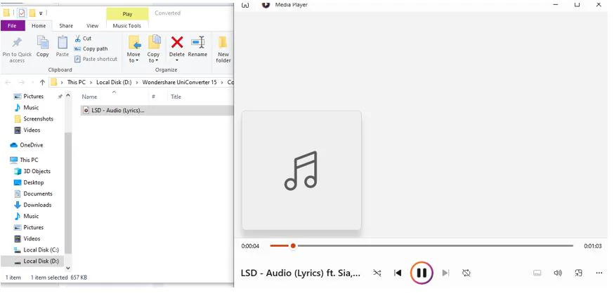 play youtube audio