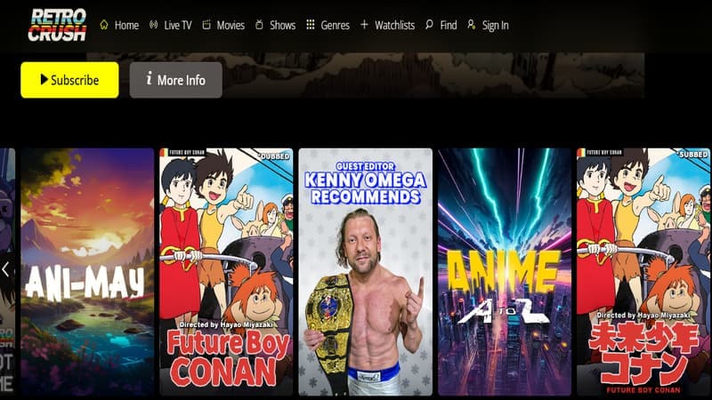watch dubbed anime movies on retrocrush