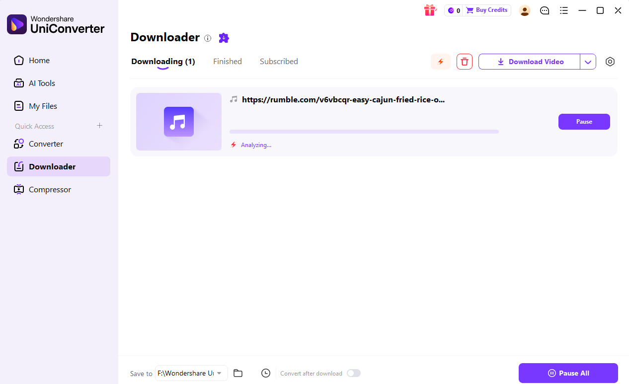 download rumble as mp3