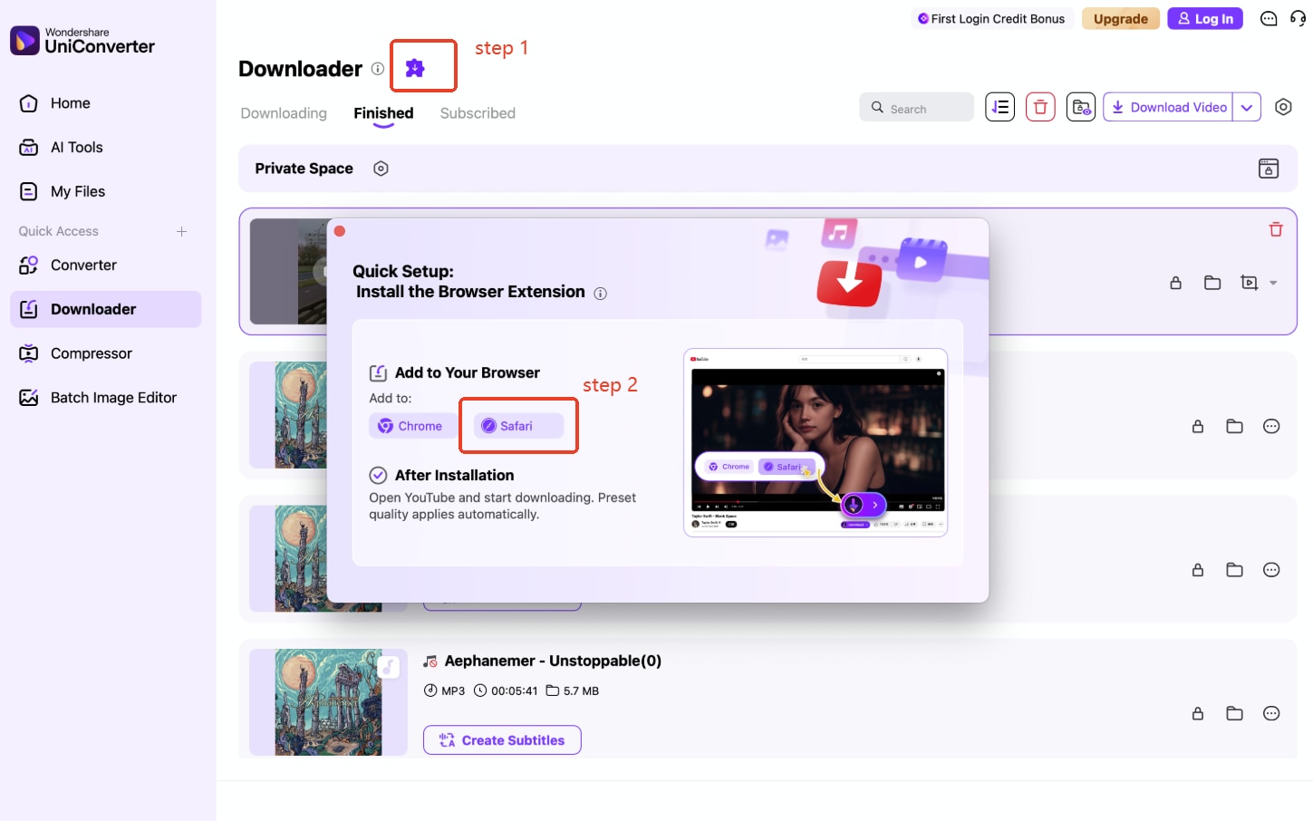 safari video downloader extension uniconverter