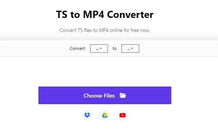 Media.io TS to MP4 Converter