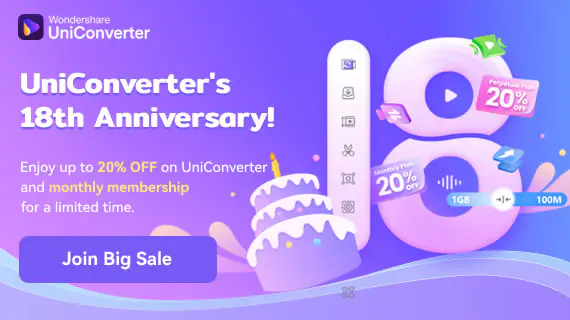 uniconverter 18th anniversary sale