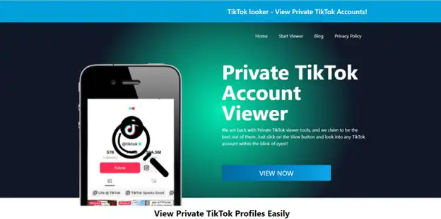 view tiktok videos anonymously with tiktoklooker