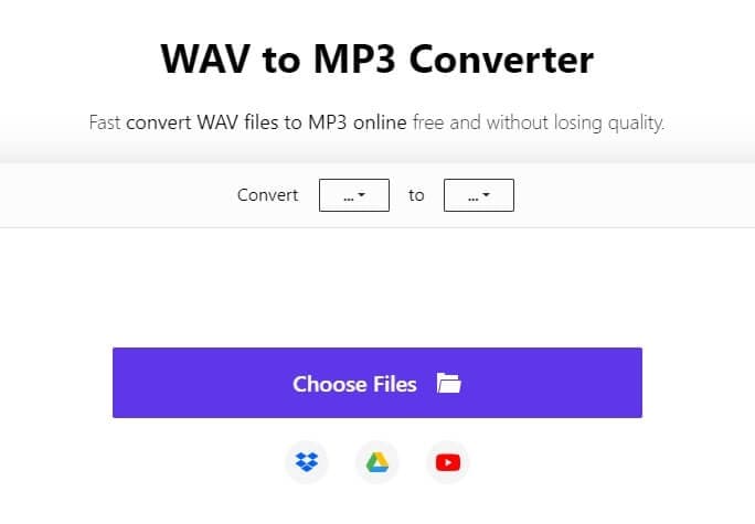 wav to mp3 converter free online