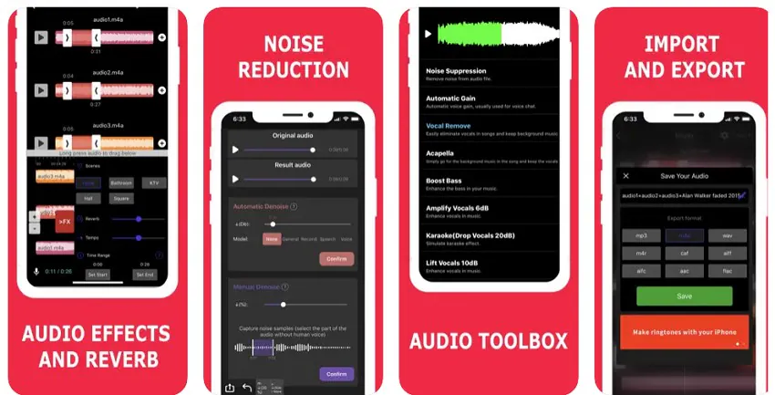 éditeur audio créateur de sonneries pour iphone