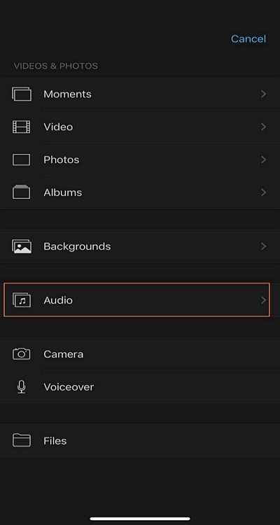 how to add music to a video on iphone free