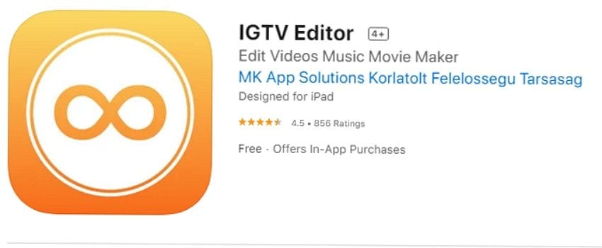 add music to igtv video with igtv editor