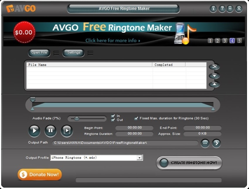 avgo offline free ringtone maker 