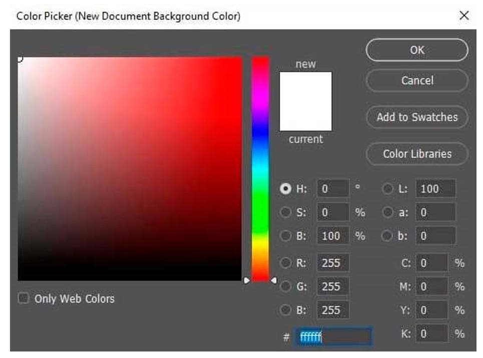 Adjust the Background Colour (Optional)