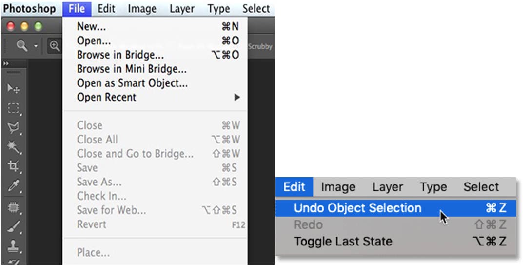 open photoshop