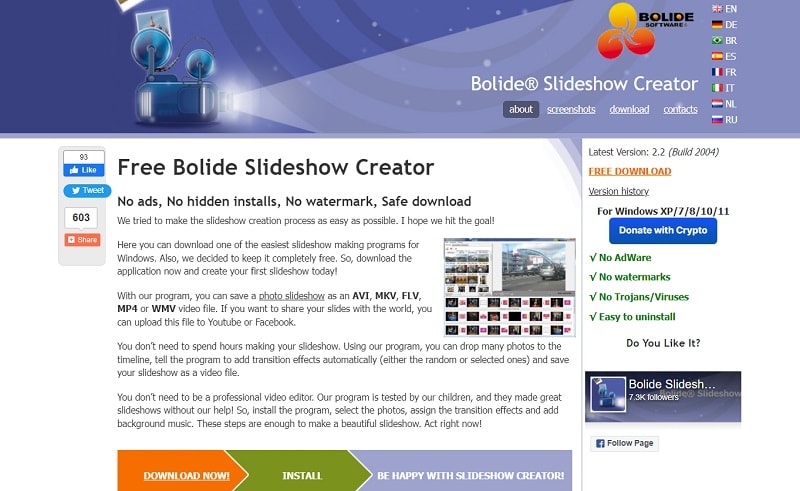 bolide slideshow creator for pc