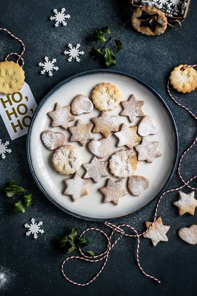 Galletas de copo de nieve