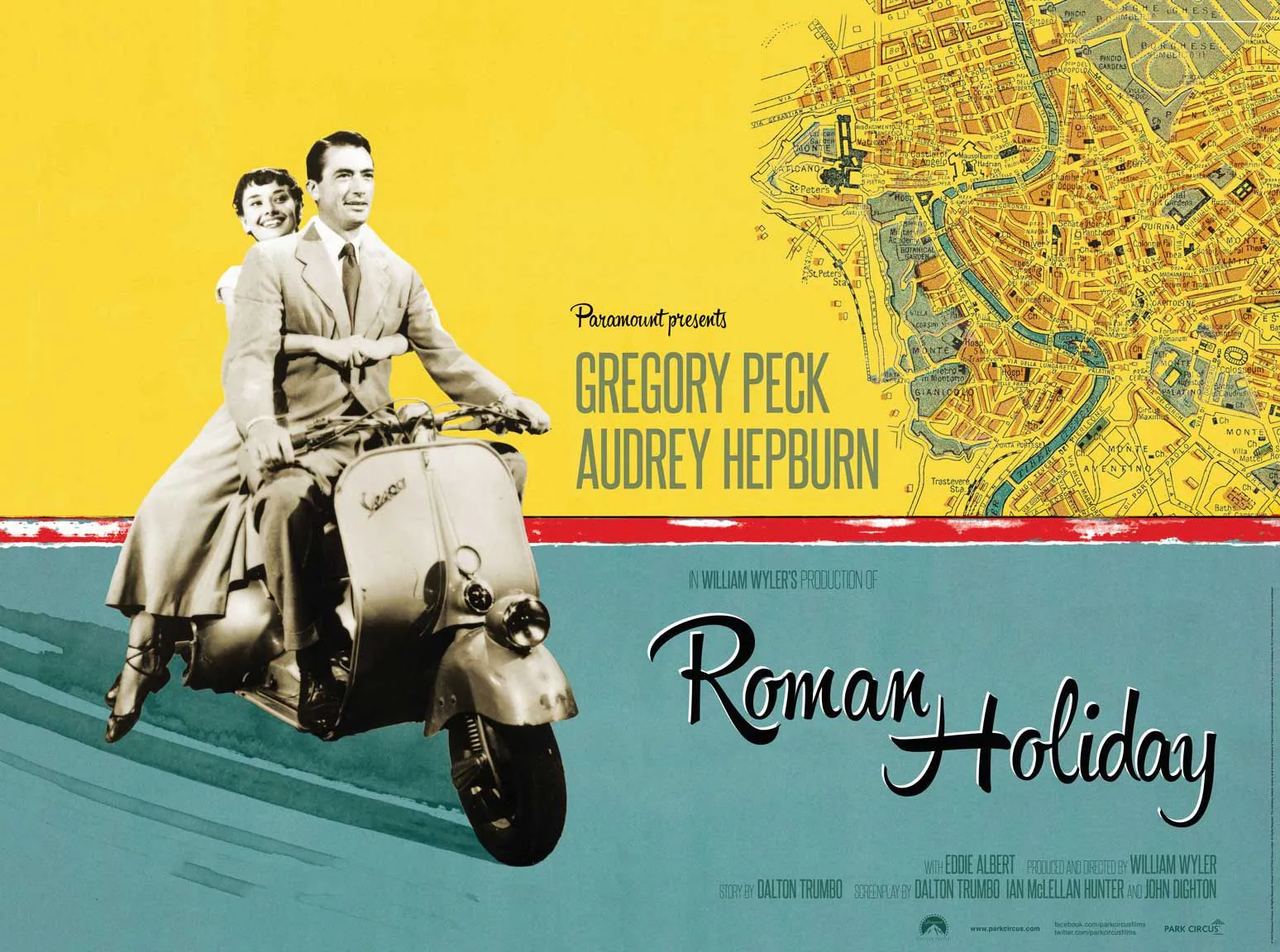 roman holiday movie poster