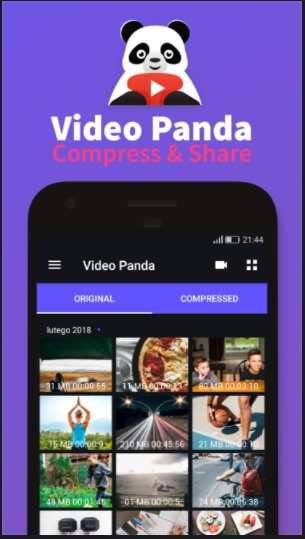 free video compression App - Video Panda