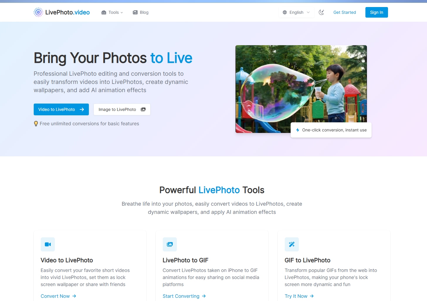 video converter online interface