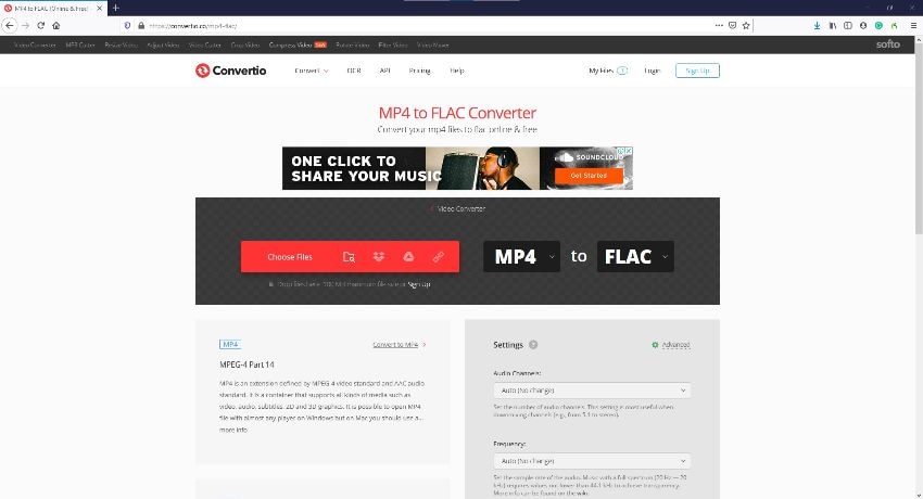 OGG Music Online Converter - Media.io