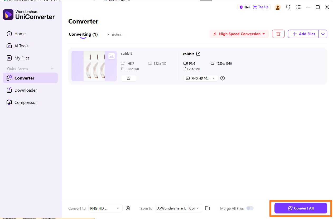 convert heif to png and save