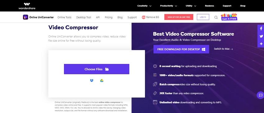 online uniconverter online whatsapp video compressor
