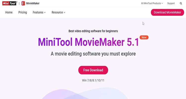 minitool moviemaker illustration