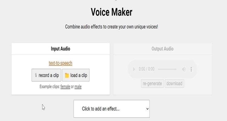 voicechange.io Étape 2