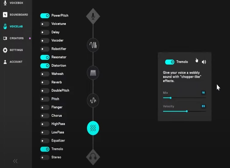 Voicemod Étape 4