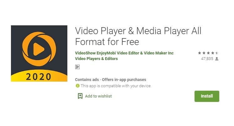 DivX player pour Android - Lecteur vidéo tout format gratuit