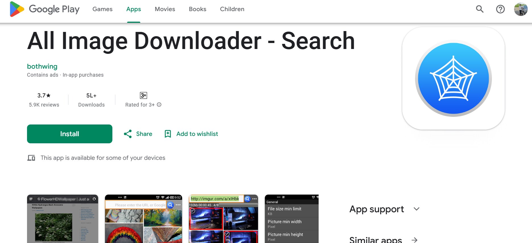 all image downloader homepage